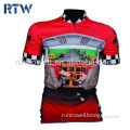 sublimation custom designed cycling team jersey